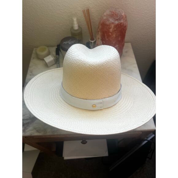 NWT Janessa Leone Aisley Hat in Bleach main image 6
